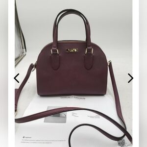Kate Spade Burgundy Handbag